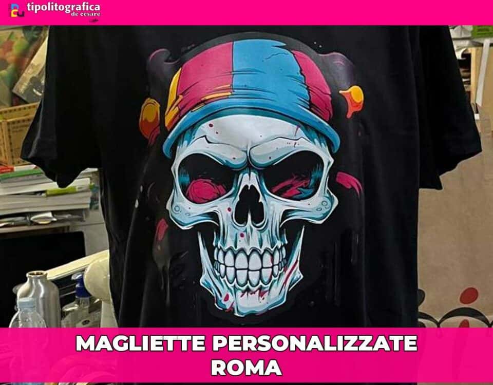 magliette personalizzate Roma