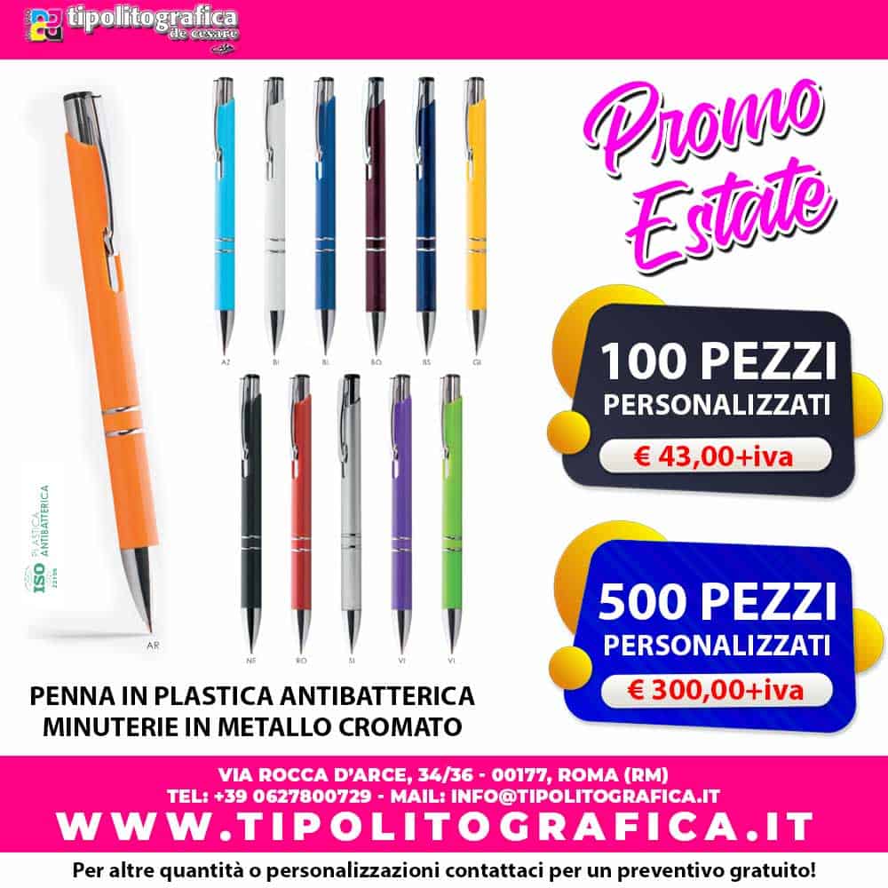 Penne personalizzate Roma Offerta