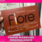 targhe plexiglass personalizzate Roma