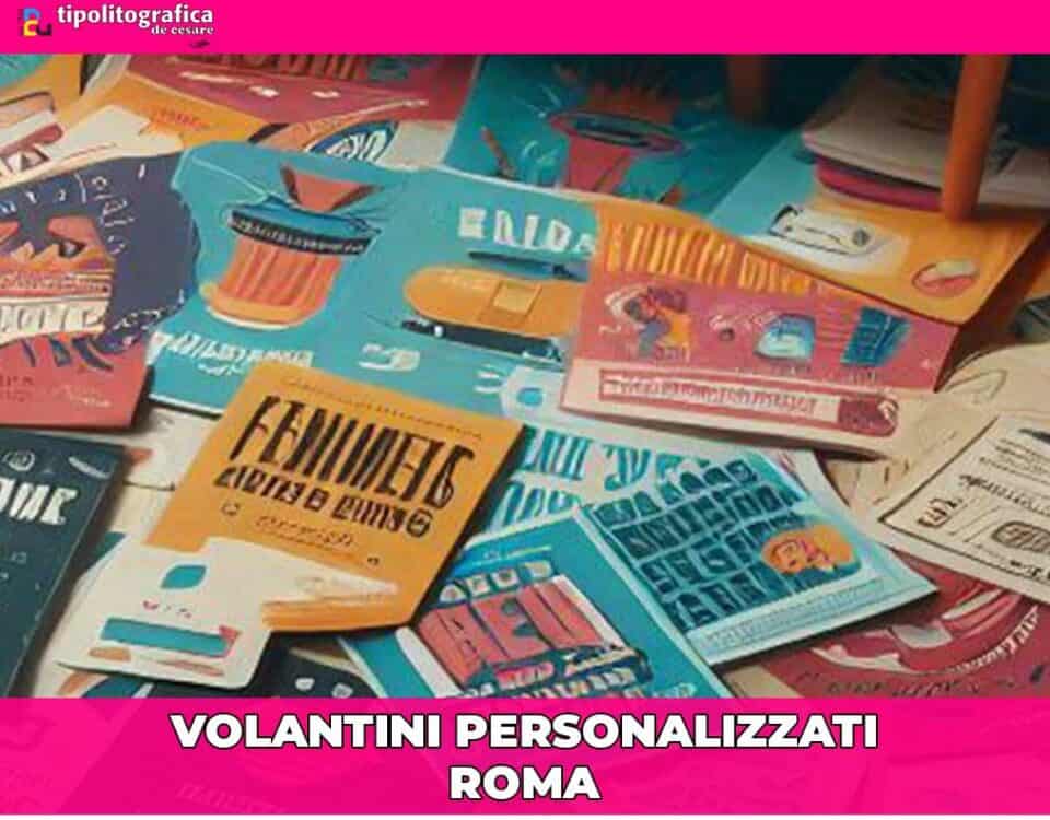 stampa volantini personalizzati Roma