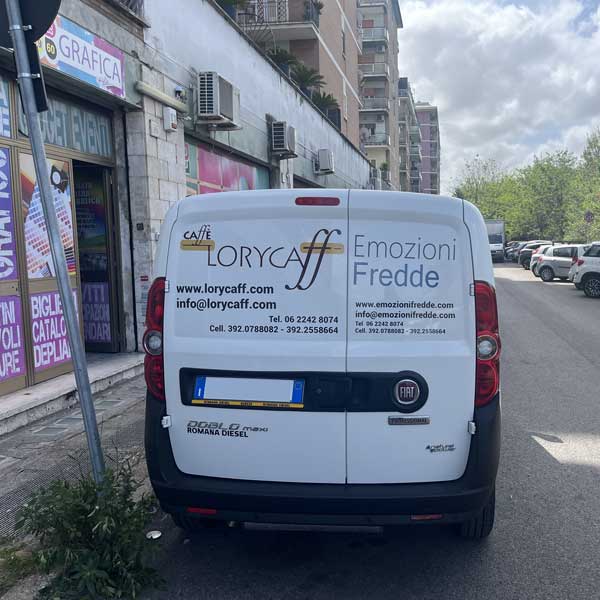 Adesivi Personalizzati Auto e Furgoni Roma